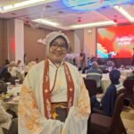 General Manager Horison TC-UPI Serang Yulia Sofia saat gala dinner malam Tahun Baru 2026.