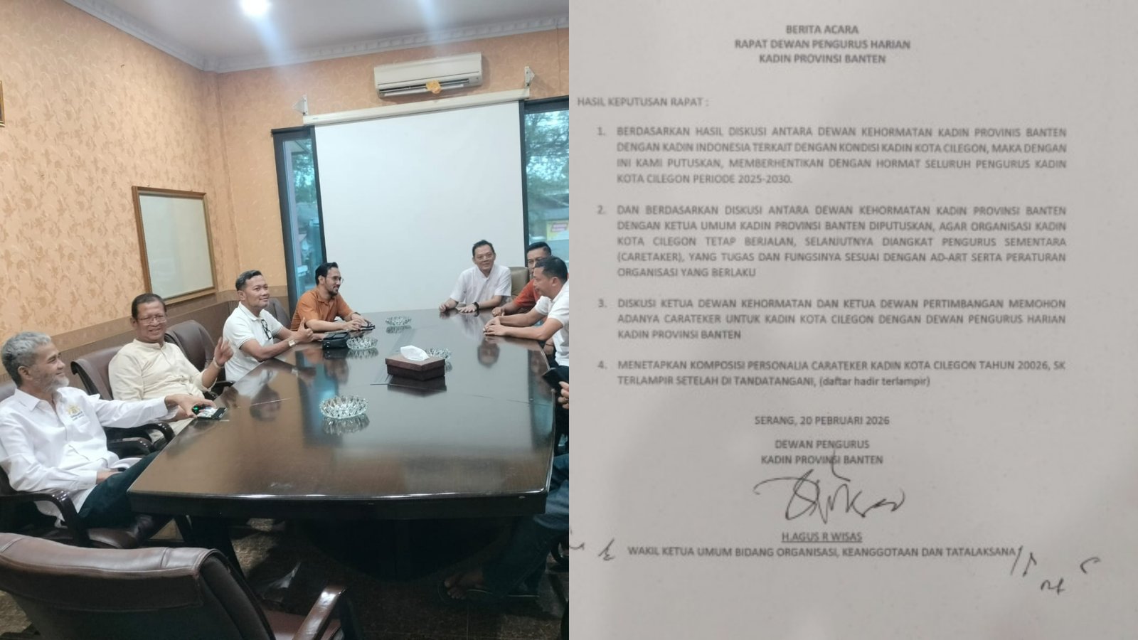 Kadin Banten Resmi Bekukan Kadin Cilegon, RPL Tanpa Koordinasi Jadi Pemicu